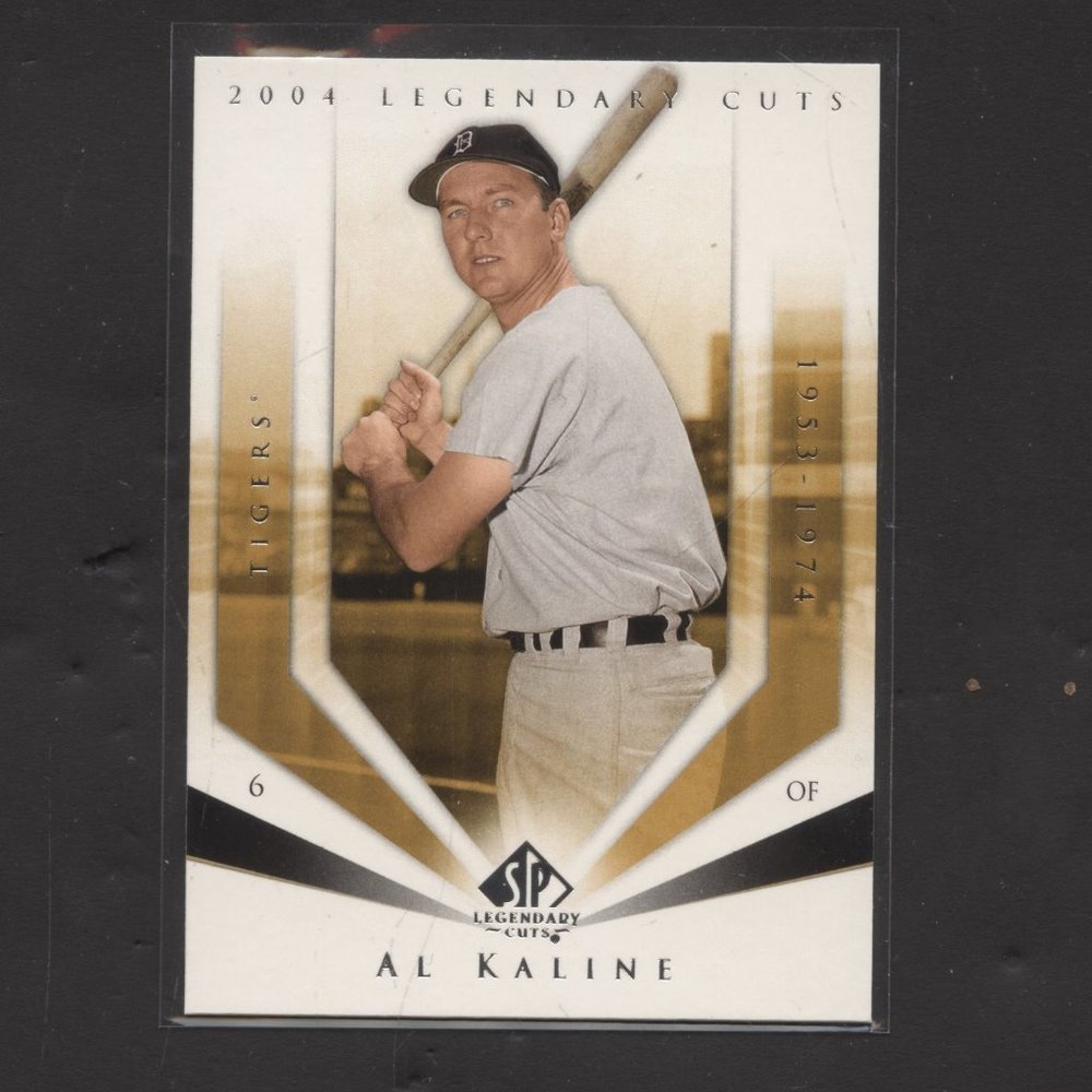 2004 Legendary Cuts Baseball Al Kaline Tigers